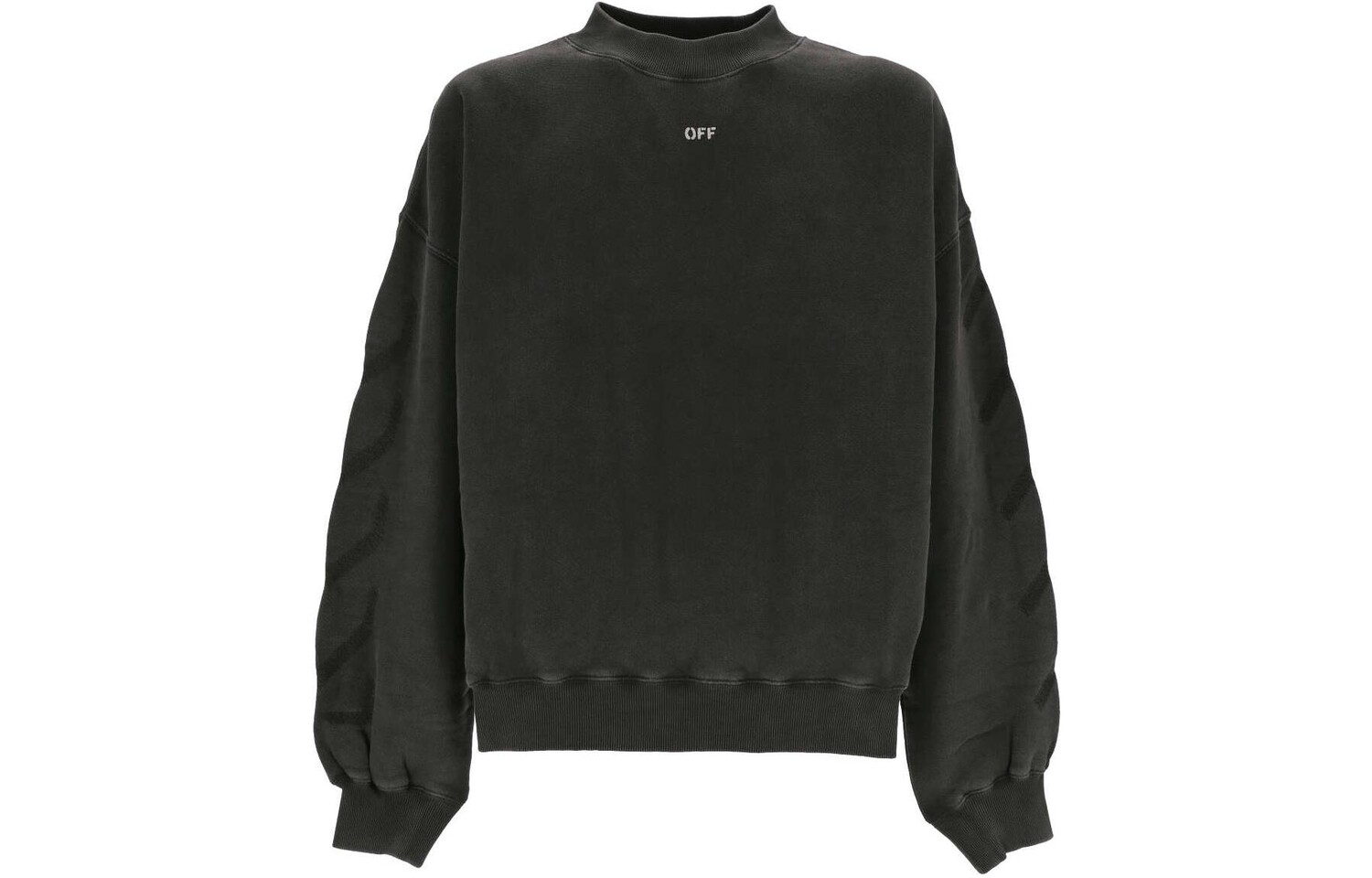 

Свитшот S.Matthew из хлопка Off-White, черный