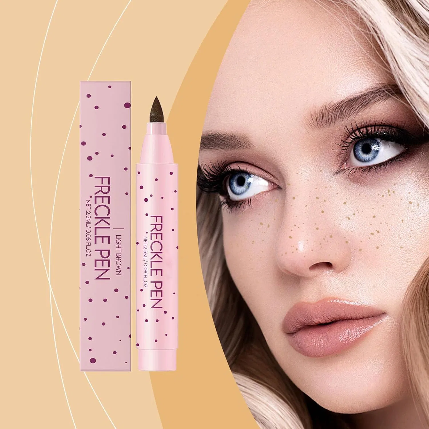 Подводка для веснушек водостойкая Natural and Realistic Freckle Marker, 3.5g, мультиколор — фото 3