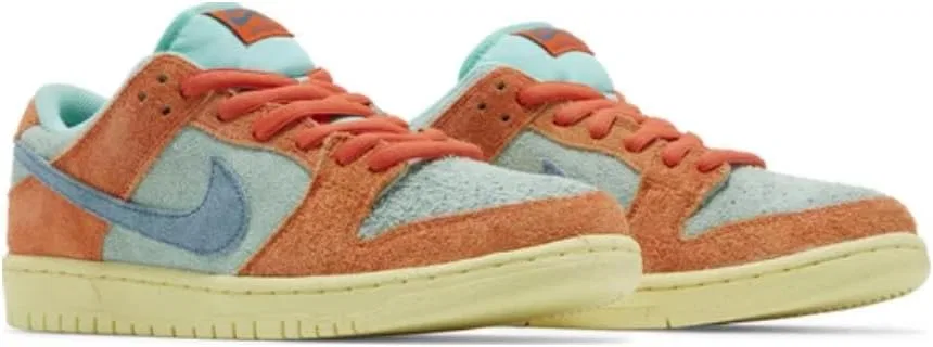 Кроссовки NIKE Air Max Plus для бега, модель 852630, мужские, оранжевый/изумрудный — фото 2