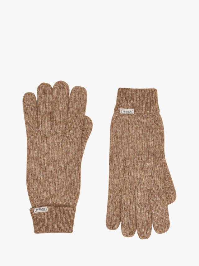

Вязаные перчатки из смесового полиэстера Joules, Oat