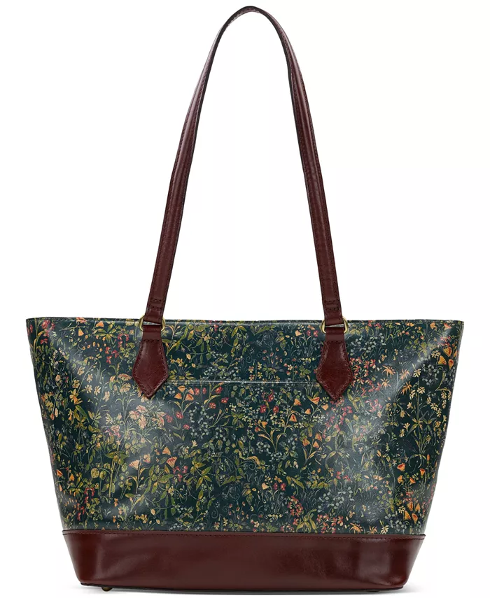 

Кожаная сумка-тоут Meka Patricia Nash, зеленый