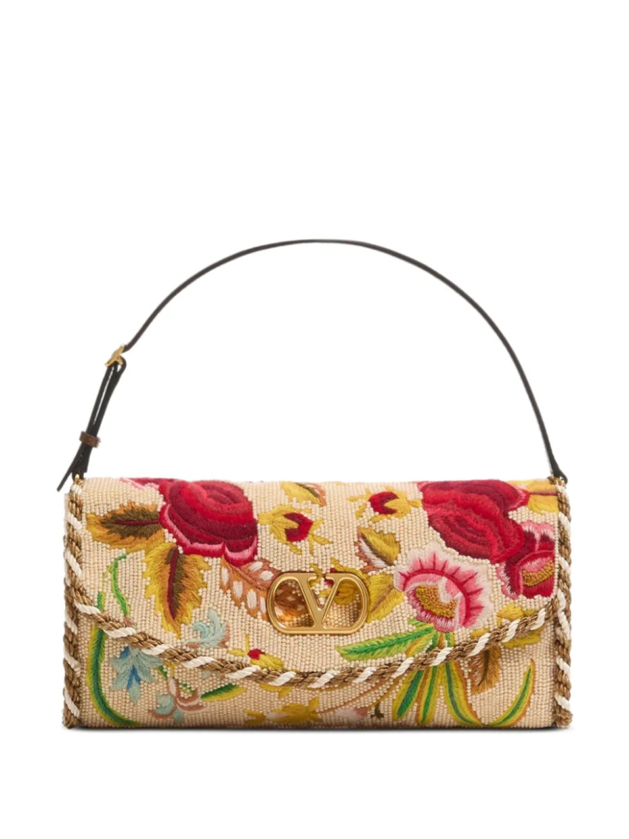 

Valentino Garavani клатч с логотипом VLogo Signature, нейтральный