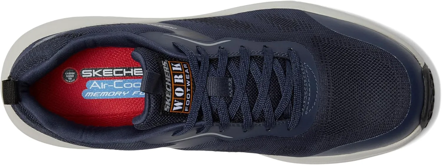 Мужские кроссовки Skechers Tranporter Lite с углеродным носком, синий — фото 2