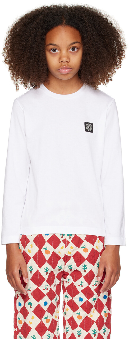 

Детская футболка с длинным рукавом 20447 Stone Island Junior