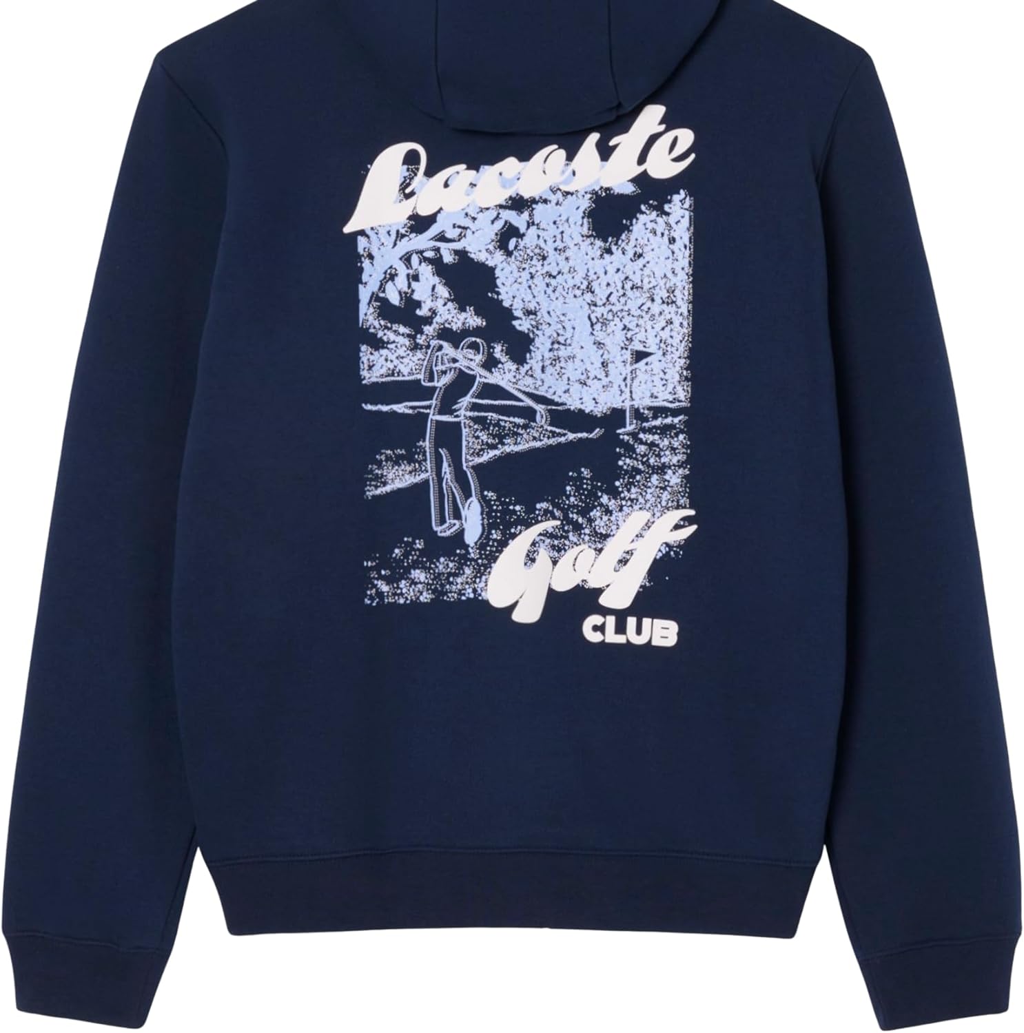 Спортивные толстовки Lacoste, мужские, для гольфа, темно-синий — фото 3