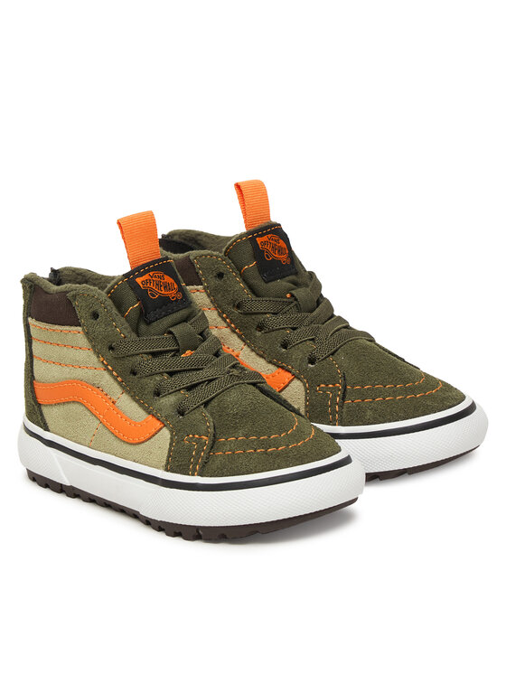 Кроссовки MTE SK8-Hi Zip VN000D0MKCZ1 Vans, хаки — фото 2