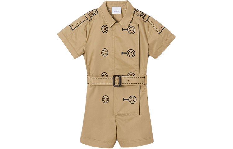 

Комбинезон детский Burberry, хаки