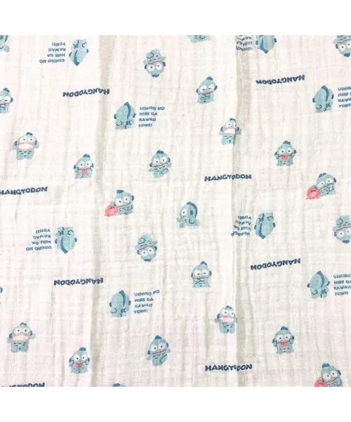 Окутывающее одеяло-пелёнка Sanrio из муслина 100x100 см белый — фото 4