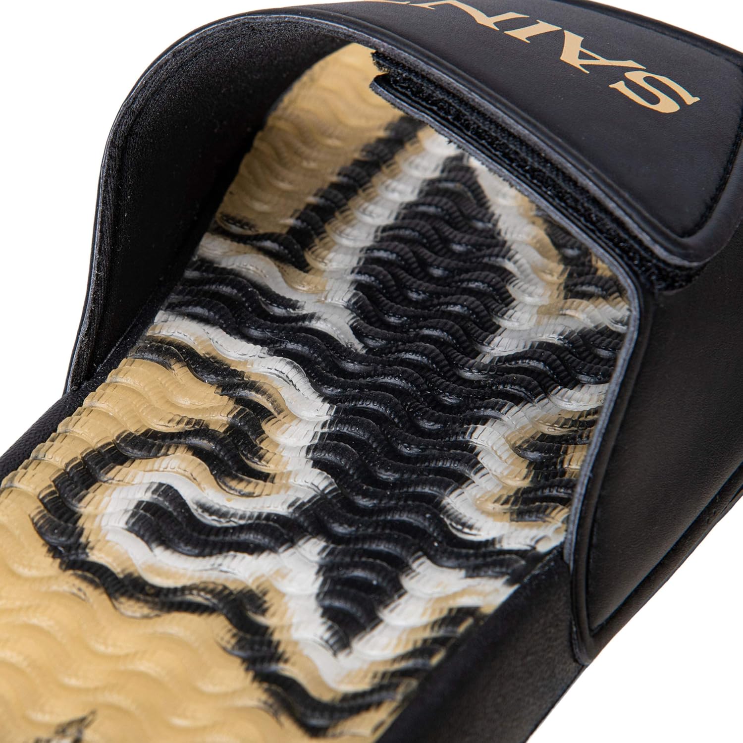 Мужские спортивные шлепанцы Legacy FOCO Commanders NFL, New Orleans Saints 7-8 Wordmark — фото 2