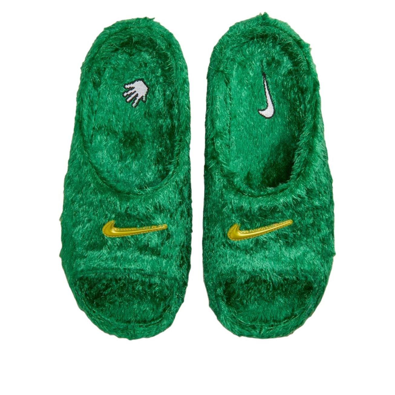 Nike x SWOOSH ReactX Rejuven8 Slide 'Kelly Green' — фото 3