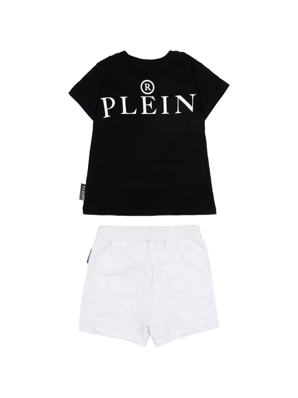 Шорты с принтом Philipp Plein Junior, черный — фото 2