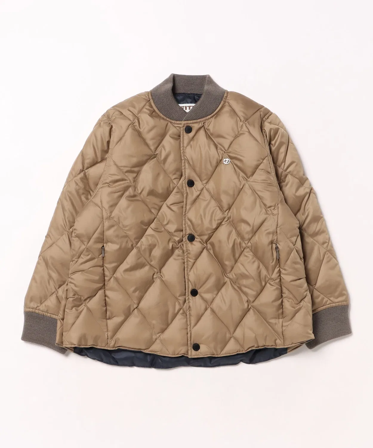 Куртка FLARE Ball Blouson из полиэстера бежевая — фото 2
