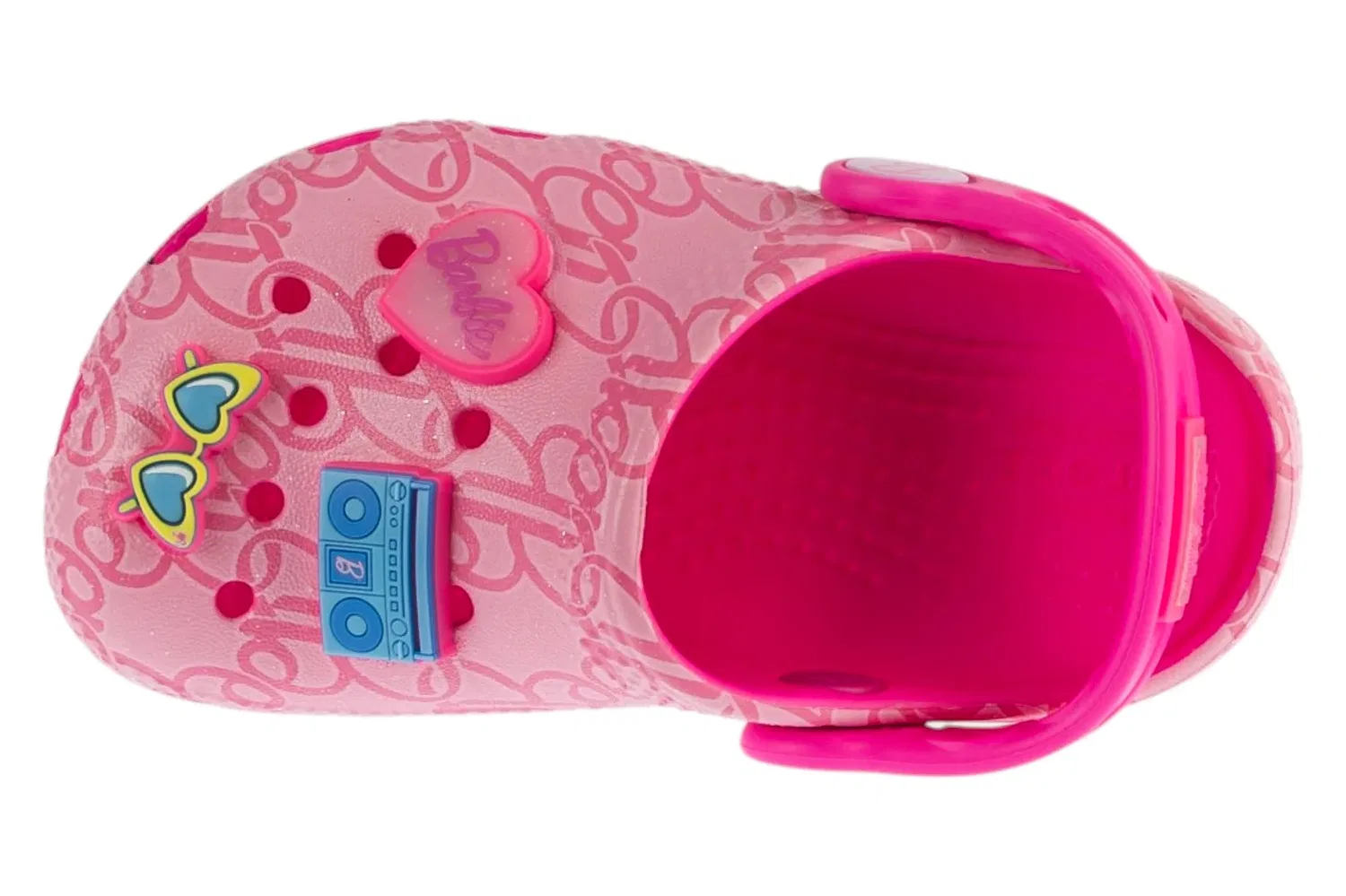 Тапочки для бассейна, Barbie, Crocs, розовый — фото 3