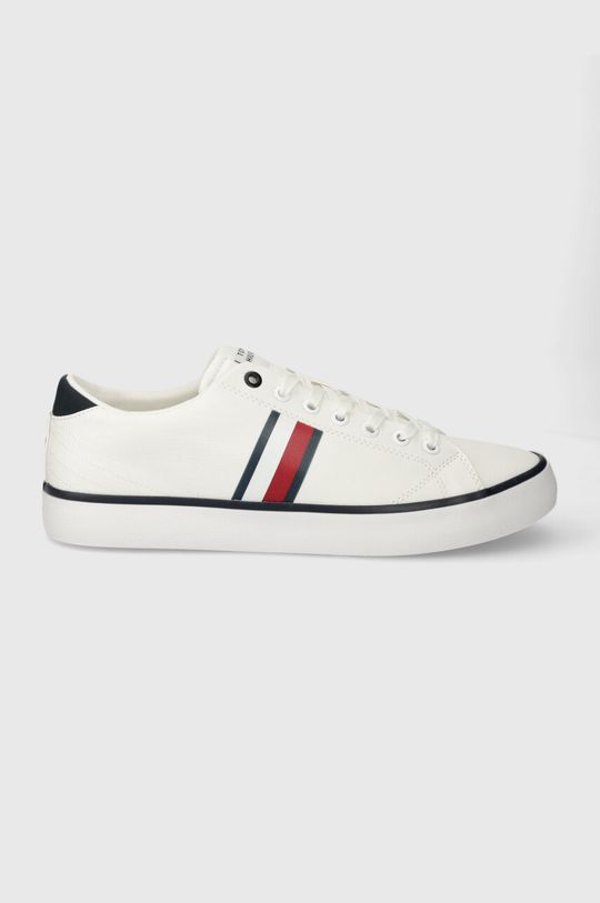 

Кроссовки TH HI VULC LOW STRIPES MESH Tommy Hilfiger, белый