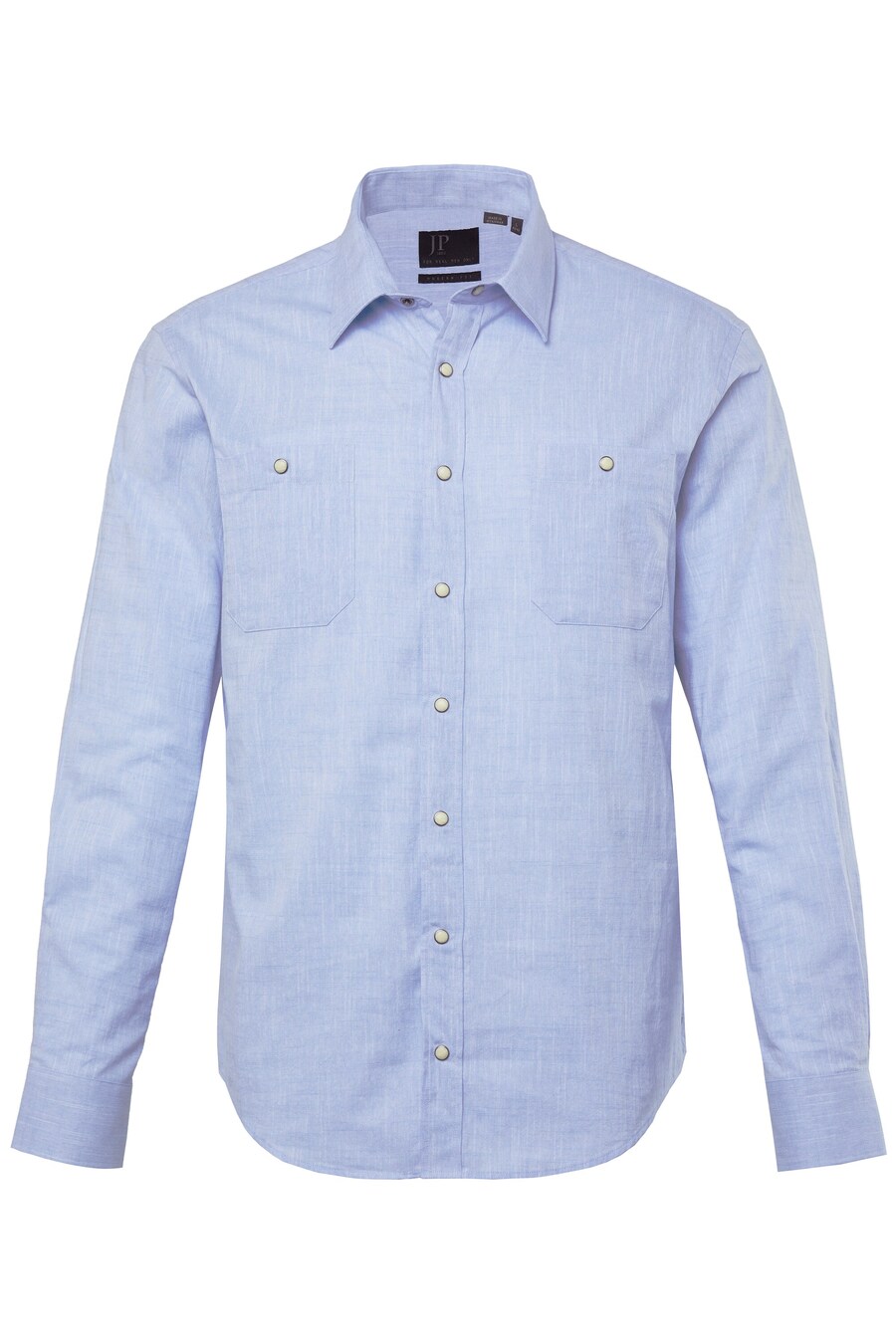 

Рубашка на пуговицах классического кроя JP1880, Light blue