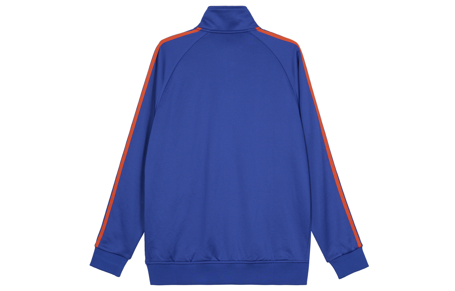 Курка Unisex Adidas с 3 полосками, синяя основа, оранжевые полосы — фото 3