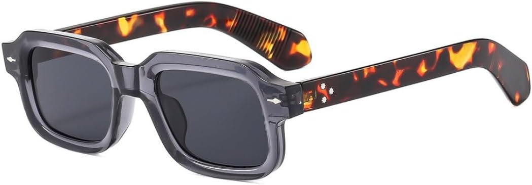 

Солнцезащитные очки с защитой UV400 | Большая оправа, панк-стиль, яркие линзы | Для женщин и мужчин, для занятий спортом на открытом воздухе и вождения DSVIGF, C2 Clear Gray