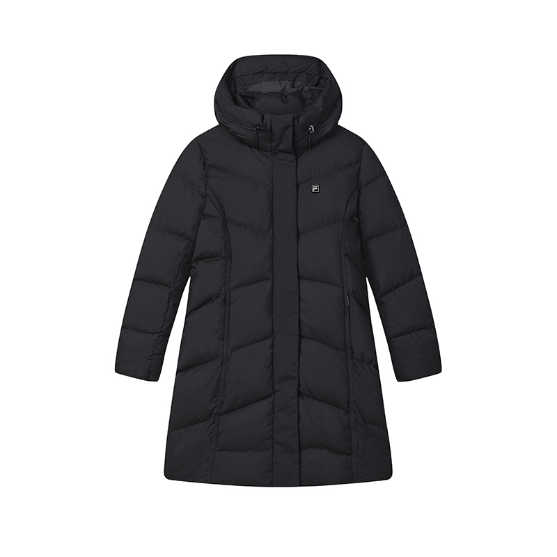 

FILA Женская пуховая куртка для активного отдыха, Jet Black