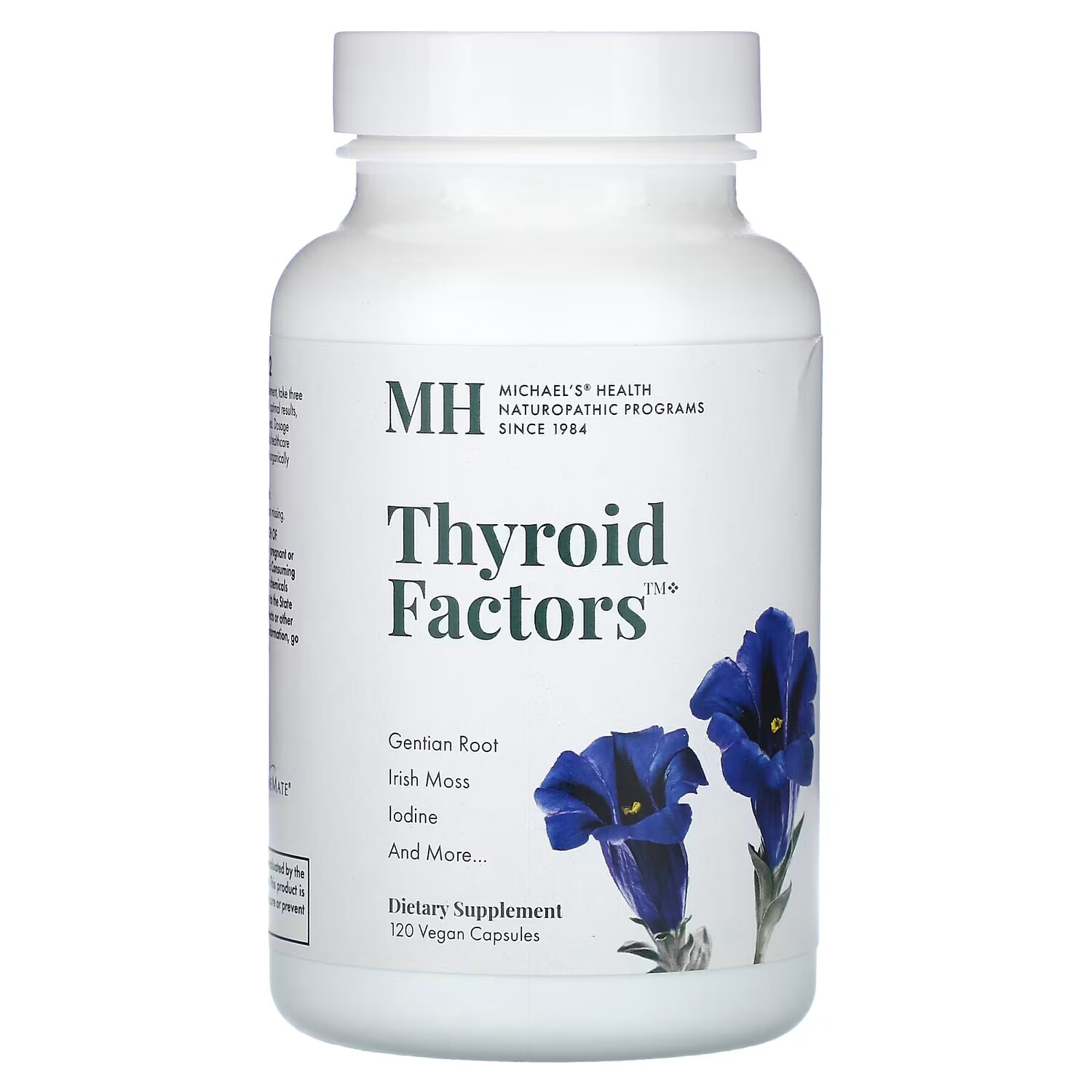 

Добавка Michael's Naturopathic Thyroid Factors с йодом, 120 капсул