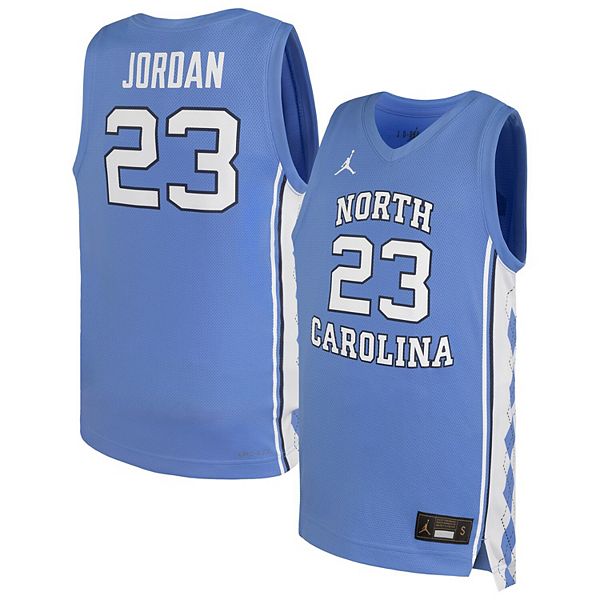 Майка баскетбольная Michael Jordan Carolina Blue North Carolina Tar Heels Nike — фото 2