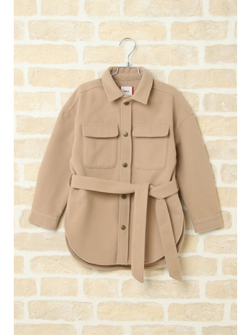 Детская куртка из искусственной шерсти CPO (130-160 см) Ikka, beige — фото 3