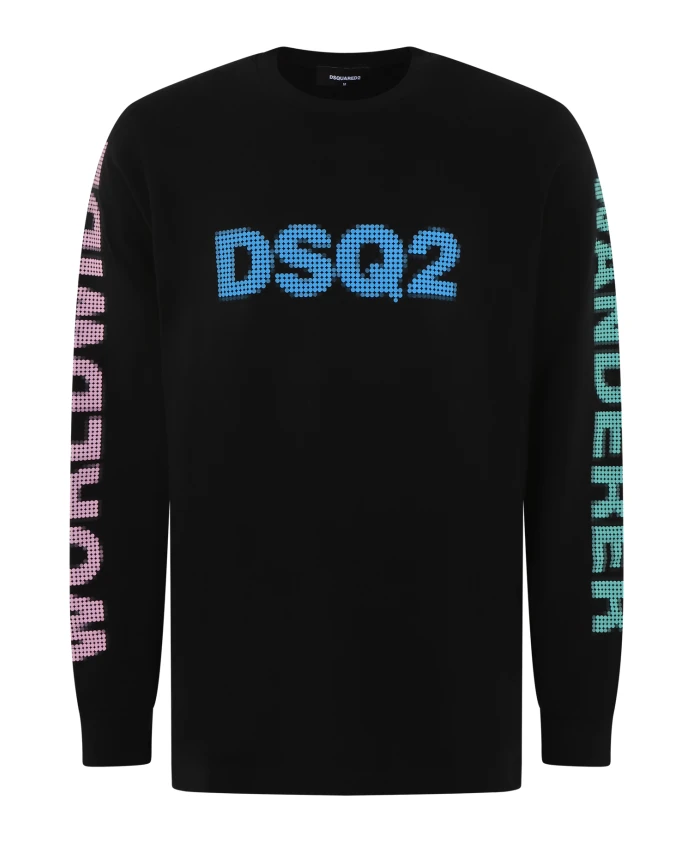

Рубашка с длинным рукавом Worldwide Dsquared2, черный