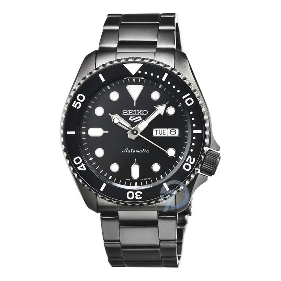 

Часы SEIKO Casual waterproof Sports Mechanical Black, черный