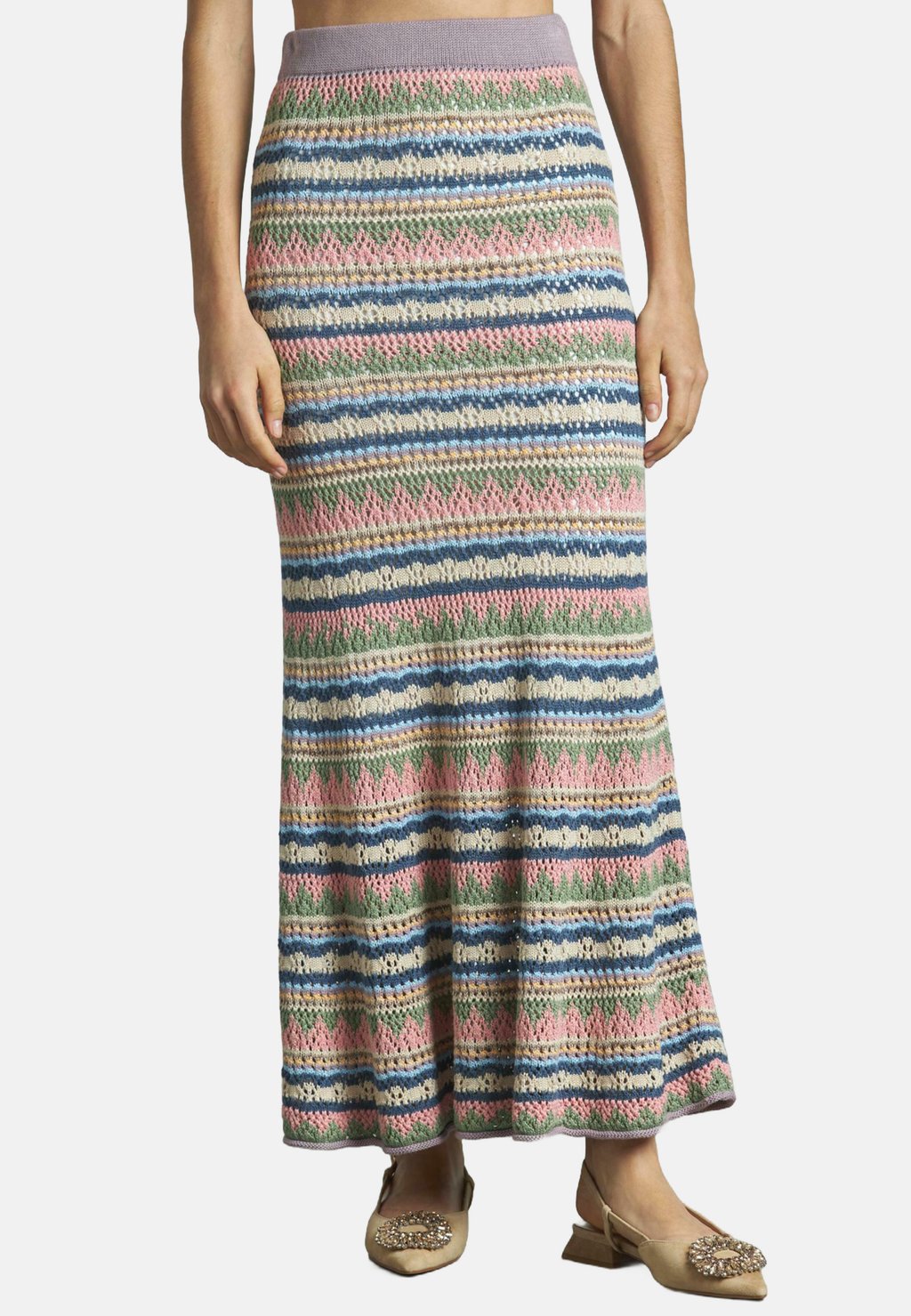 

Юбка макси FALDA Alma en Pena, мультиколор