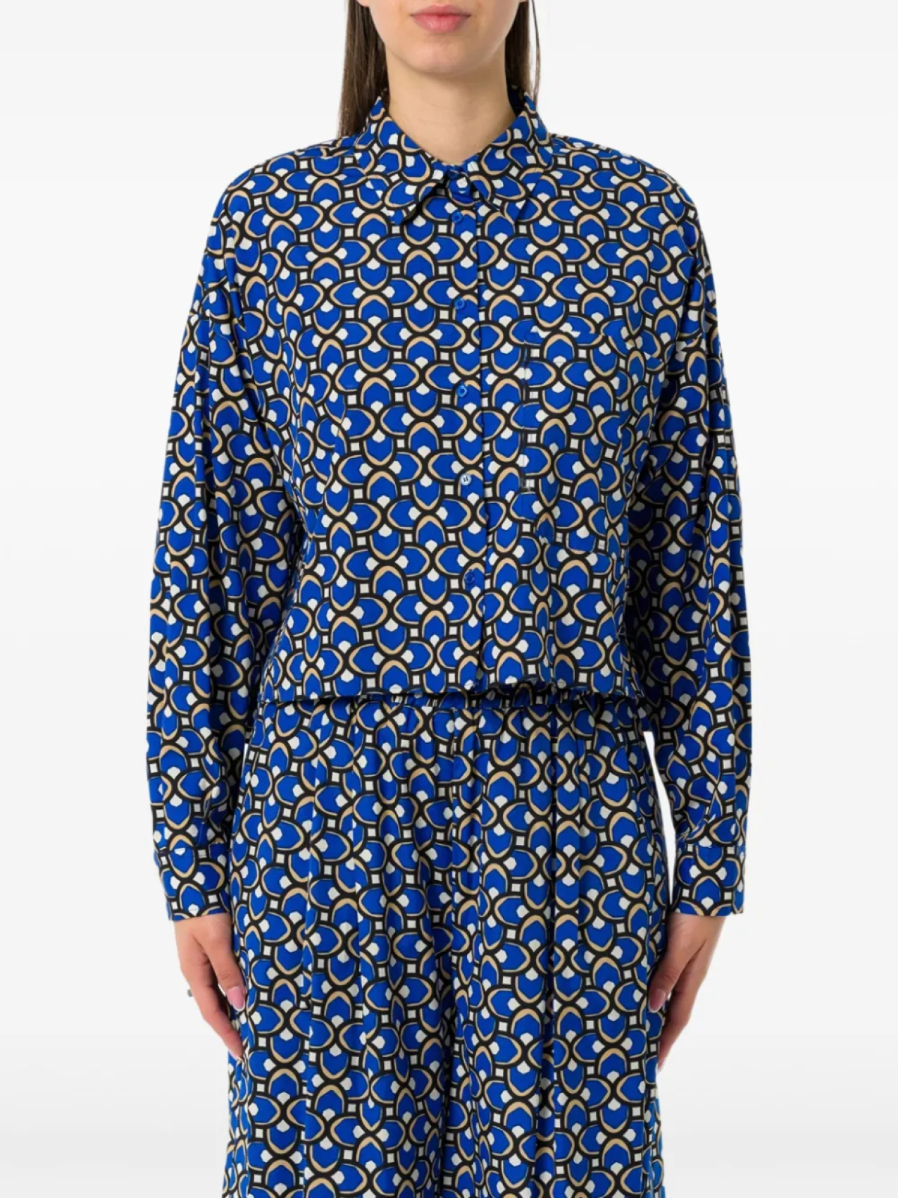 

Max Mara рубашка Ragtime, синий