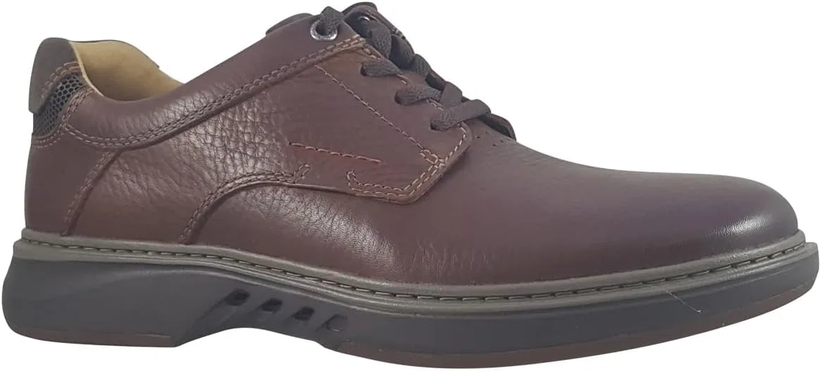 Мужские кожаные туфли Clarks Un Briley Pace стандартной посадки, Brown Tan