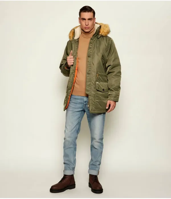 Высокие кожаные туфли Tommy Jeans, коричневый — фото 2
