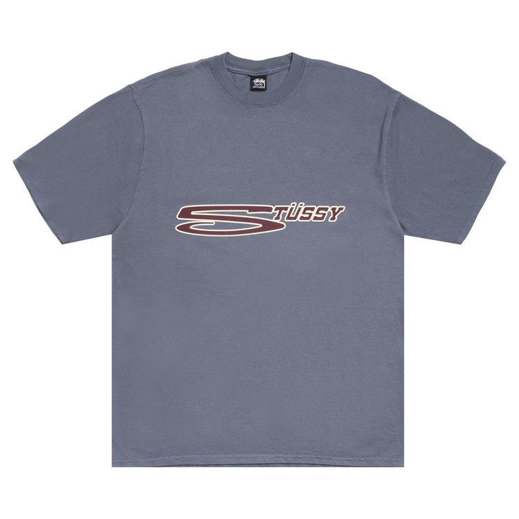 

Футболка Stussy Stretch Tee Pigment Dyed 'Navy'