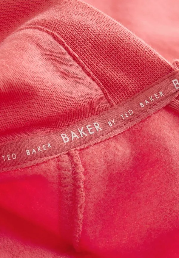Толстовка на молнии свободного кроя, стандартного размера Baker By Ted Baker, Coral Pink — фото 4