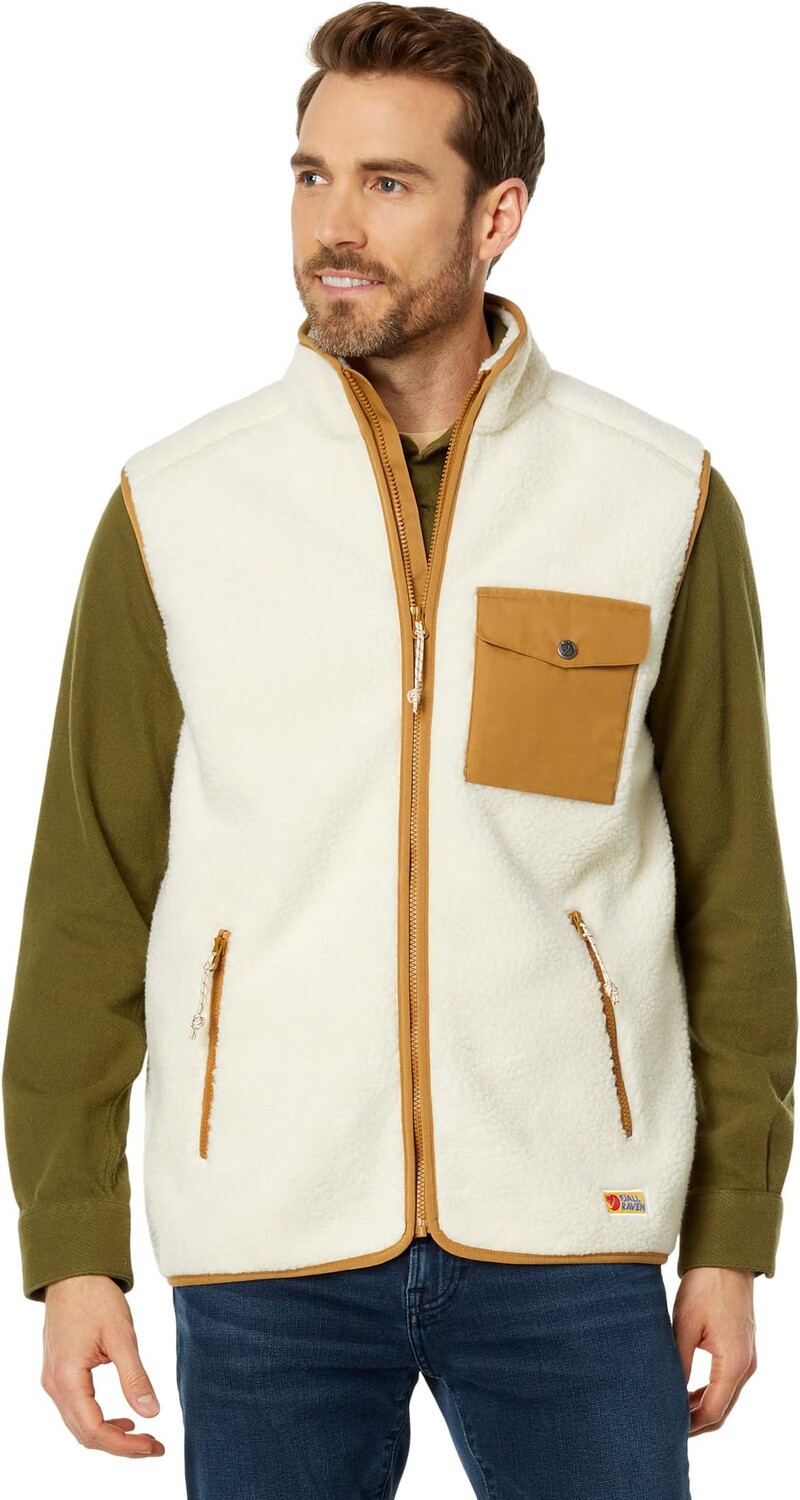 

Флисовый жилет Vardag Fjällräven, цвет Chalk White/Buckwheat Brown, Серый, Флисовый жилет Vardag Fjällräven, цвет Chalk White/Buckwheat Brown