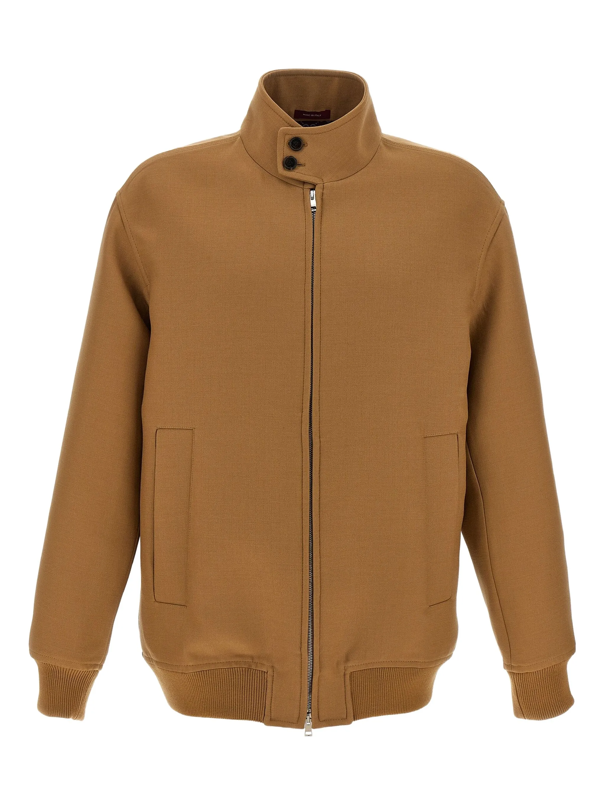 

Куртка в рубчик с высоким воротником Gucci, коричневый