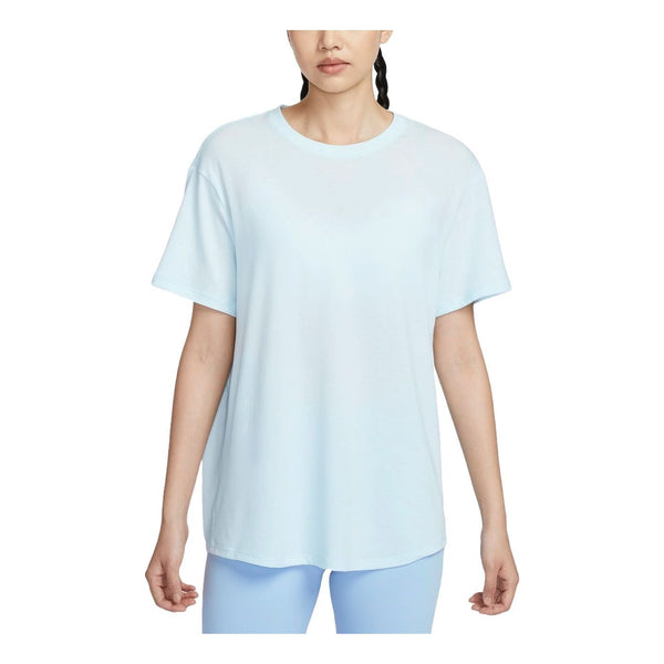 

Футболка one relaxed dri-fit t-shirt asia sizing 'ice blue' Nike, голубой