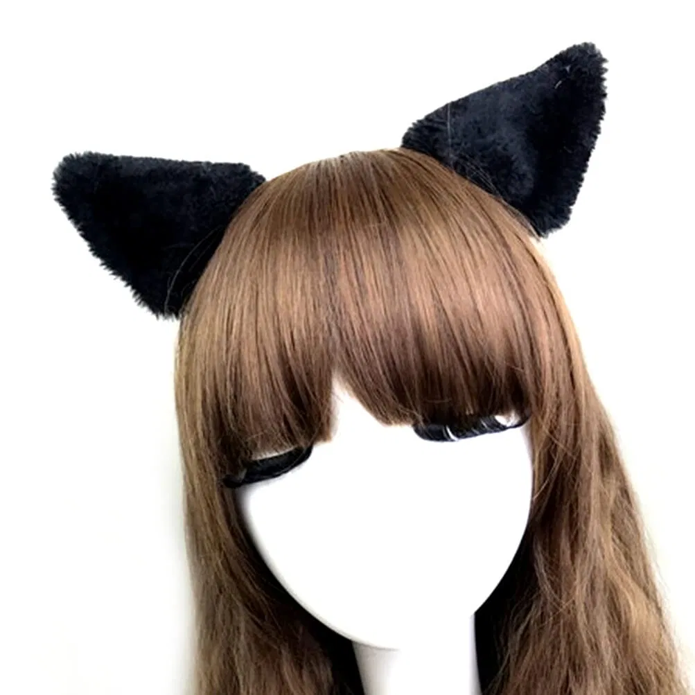 Набор из 2 заколок для волос «Кошачьи ушки» FRCOLOR Frcolor, Black — фото 4