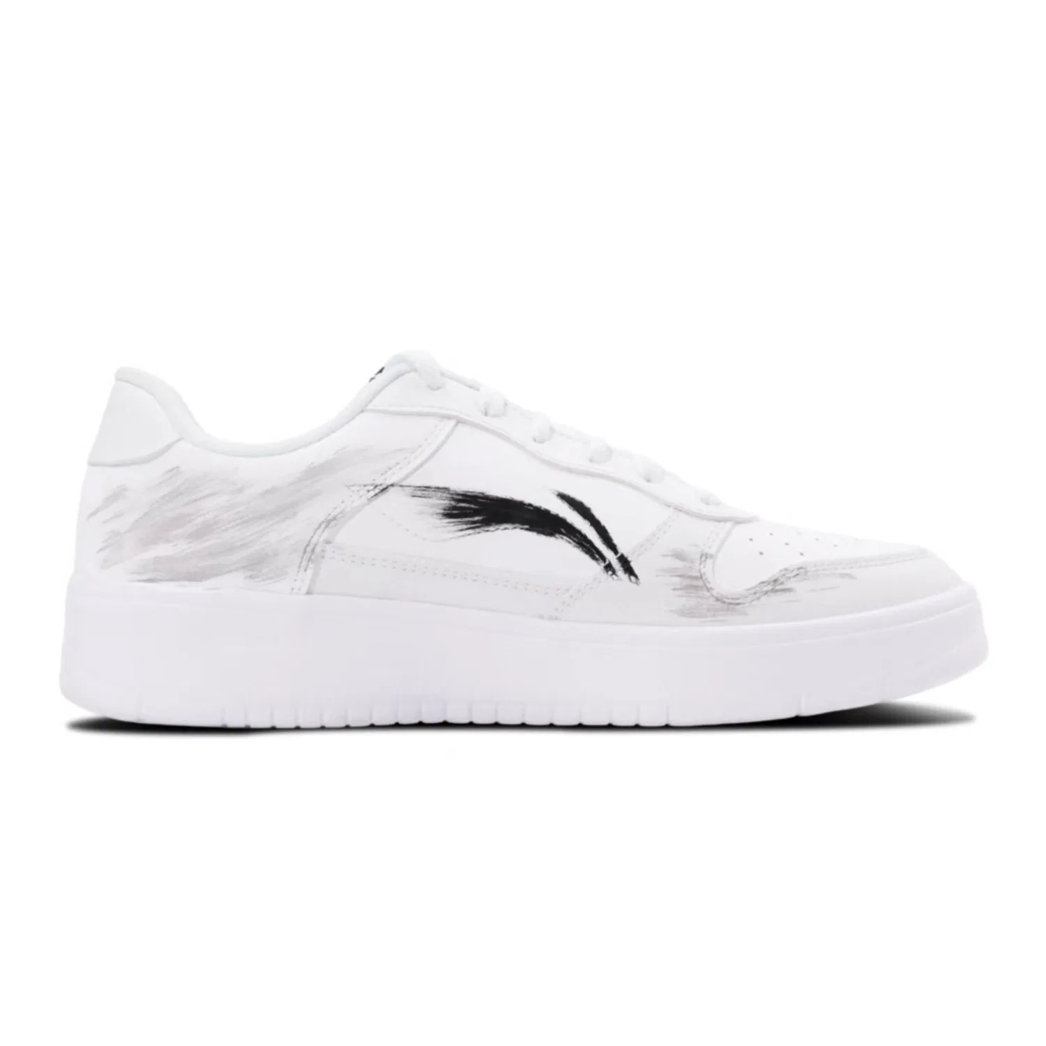Кроссовки скейтбордические Cloud Bamboo Li-Ning White Black — фото 3