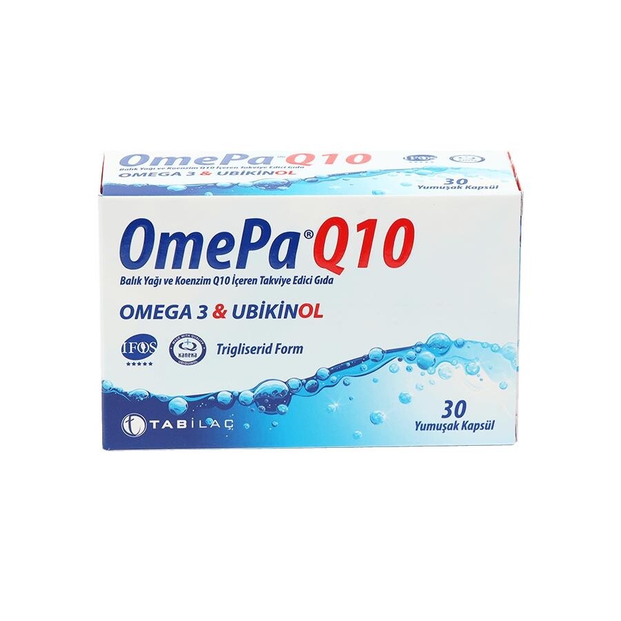 

ОмеПа-Q10 30 капсул TAB İLAÇ