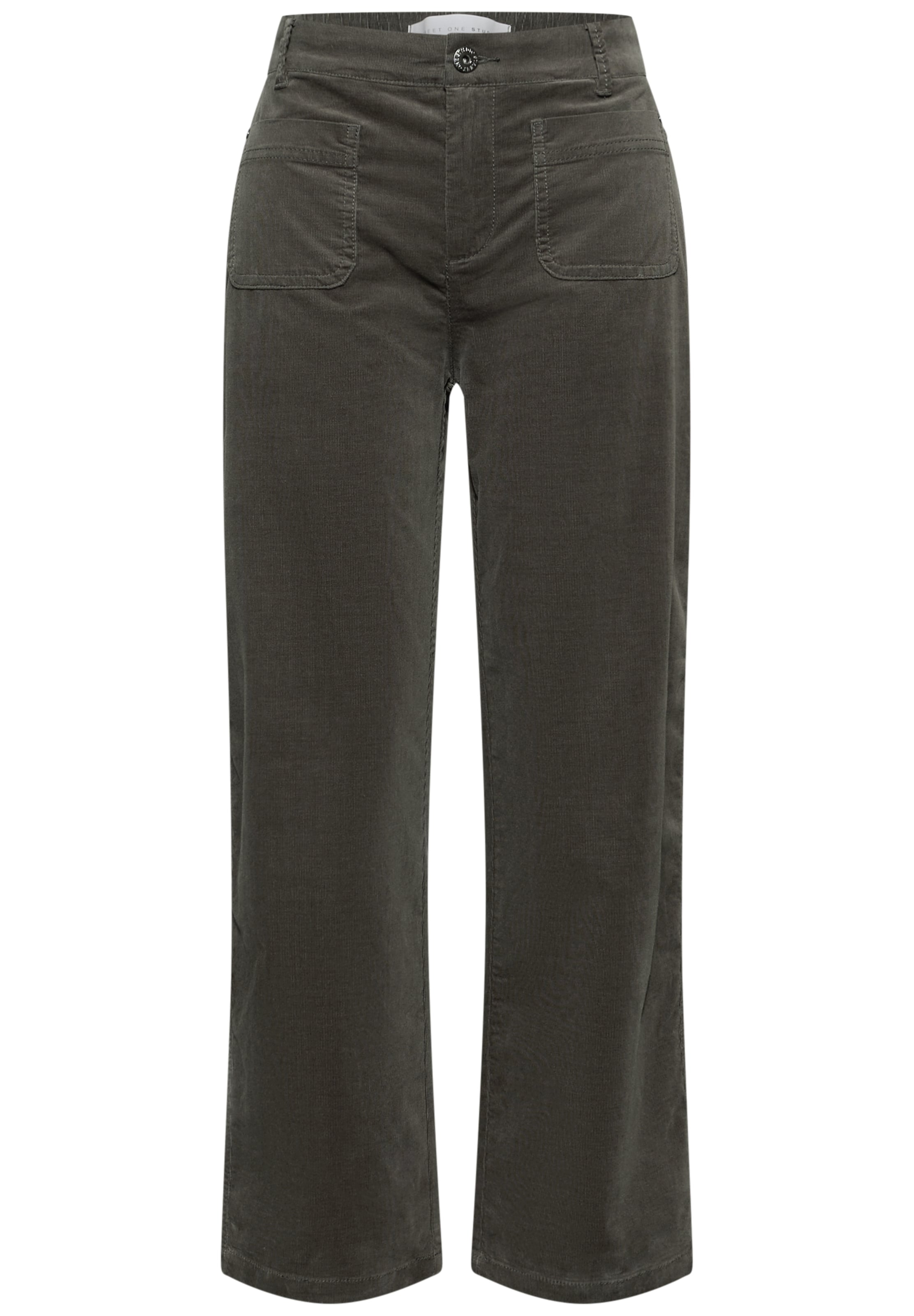 

Street One Studio Штаны свободного кроя в зеленом цвете