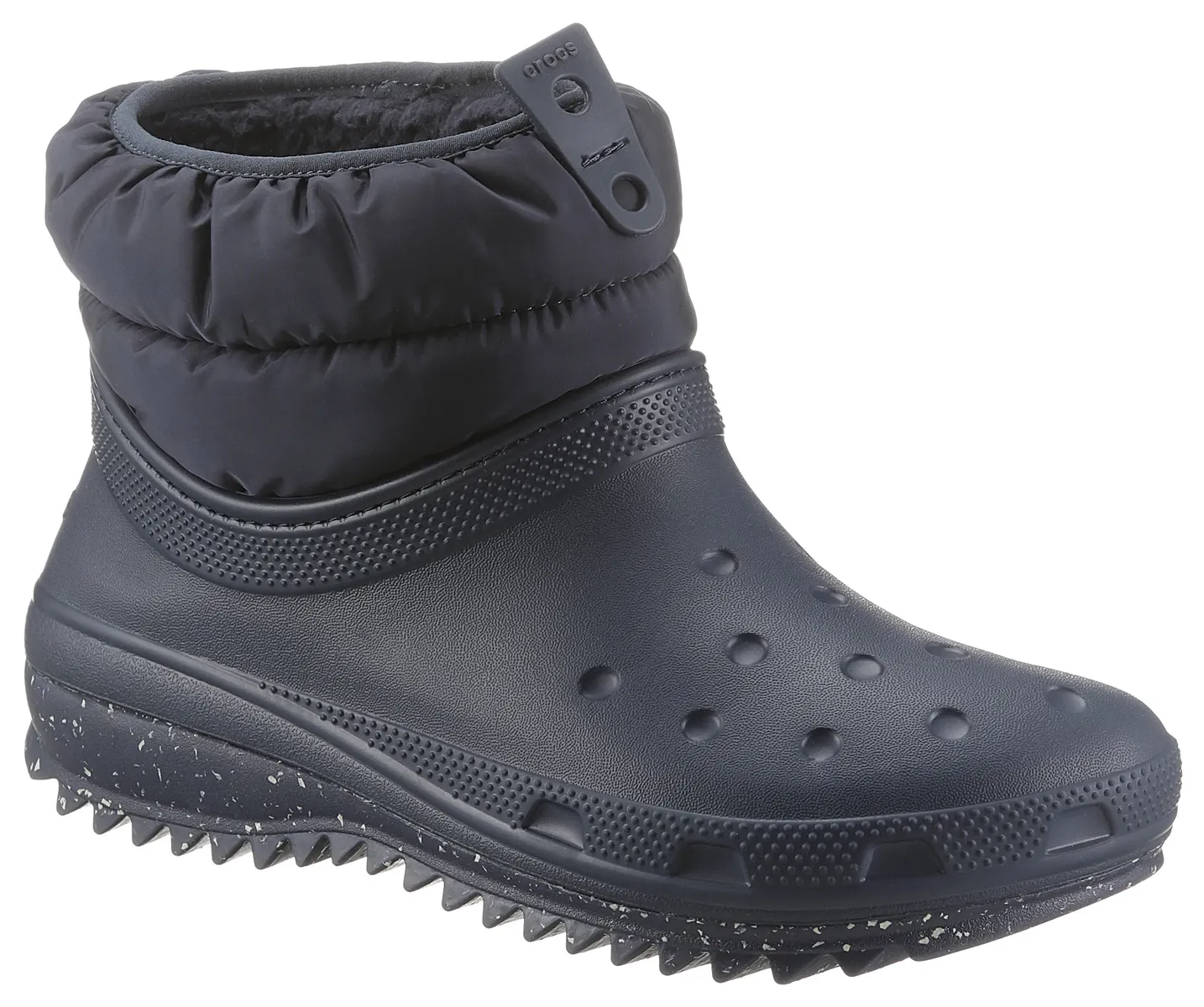 

Зимние ботинки Crocs "Winter Boots Classic Neo Puff Shorty" с эластичным входом голенища, цвет морской волны