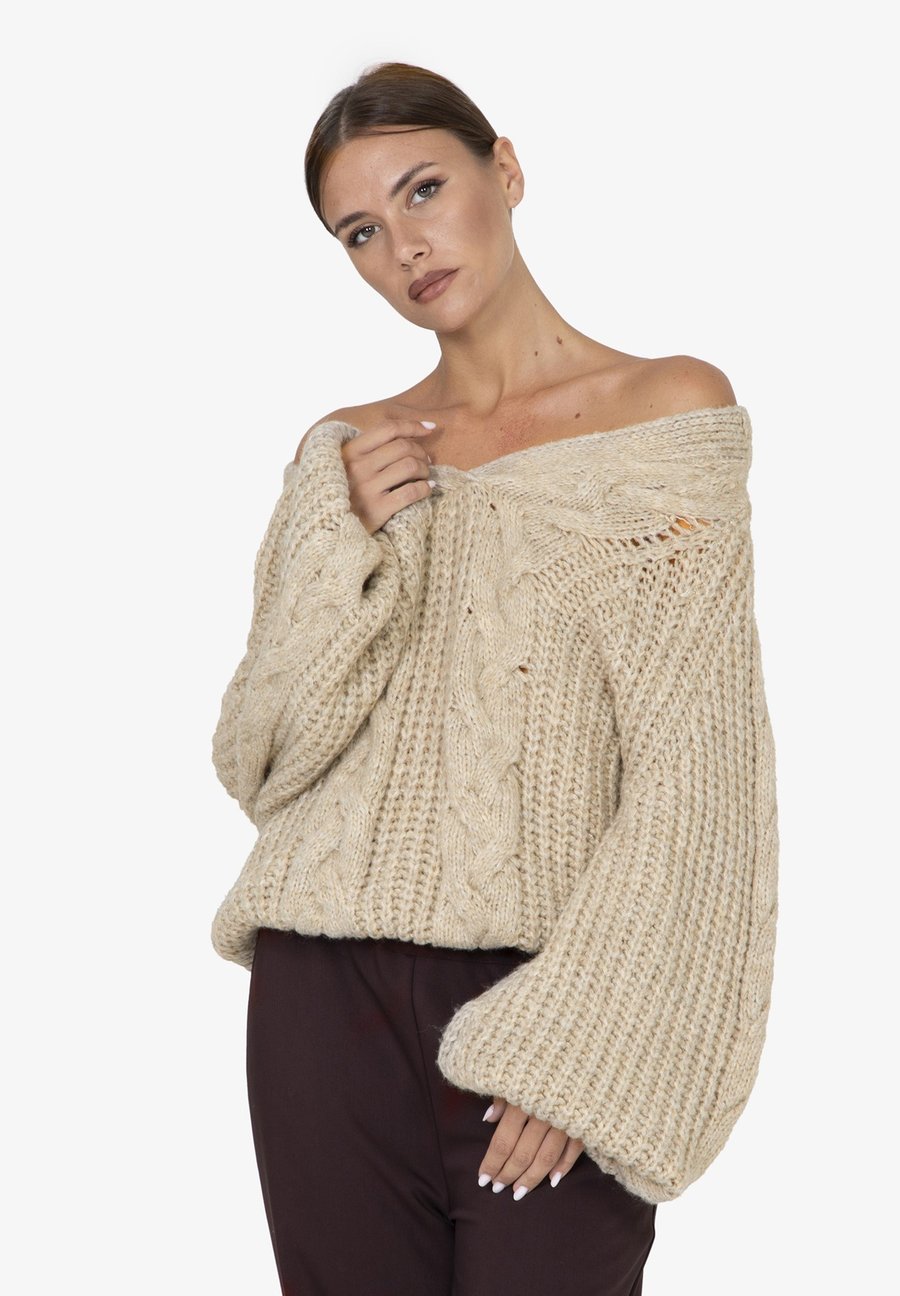 

Джемпер Marc Ellis SWEATER, Beige