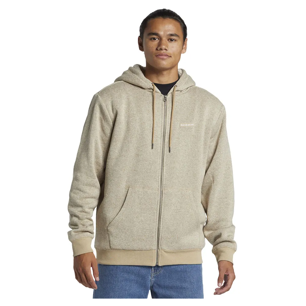 

Толстовка Quiksilver Keller full zip, бежевый