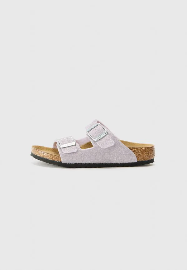 Сандалии унисекс arizona Birkenstock, Shiny Glitter Purple