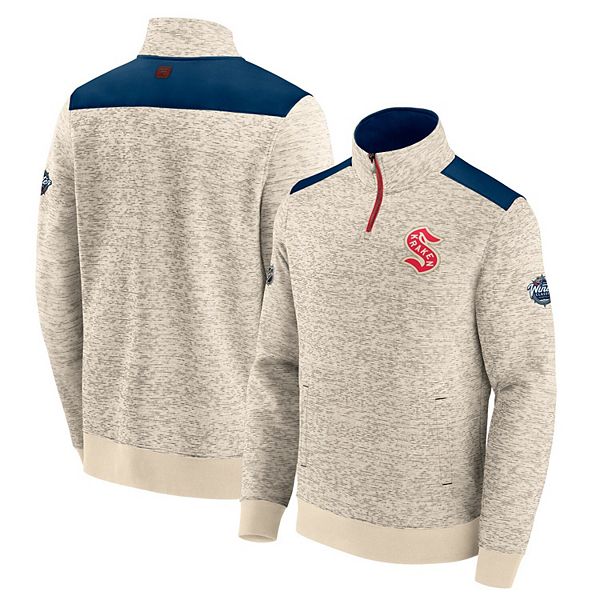 

Мужской свитшот Seattle Kraken 2024 NHL Winter Classic Authentic Pro Fleece quarter-zip Fanatics