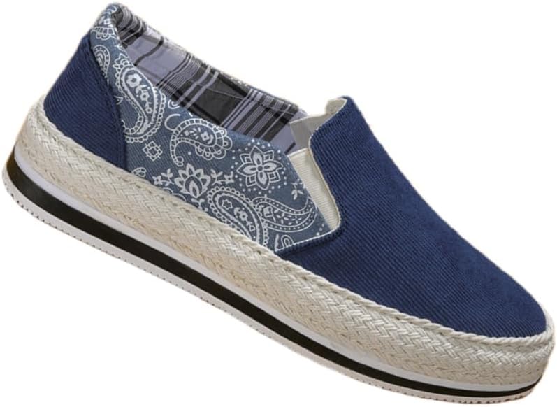 

Мужские повседневные кеды из холщовой ткани - цельный стиль, дышащие и удобные, подходят как для спорта, так и для повседневной носки, поездок на работу, активного отдыха и ежедневного использования Fmshi, синий