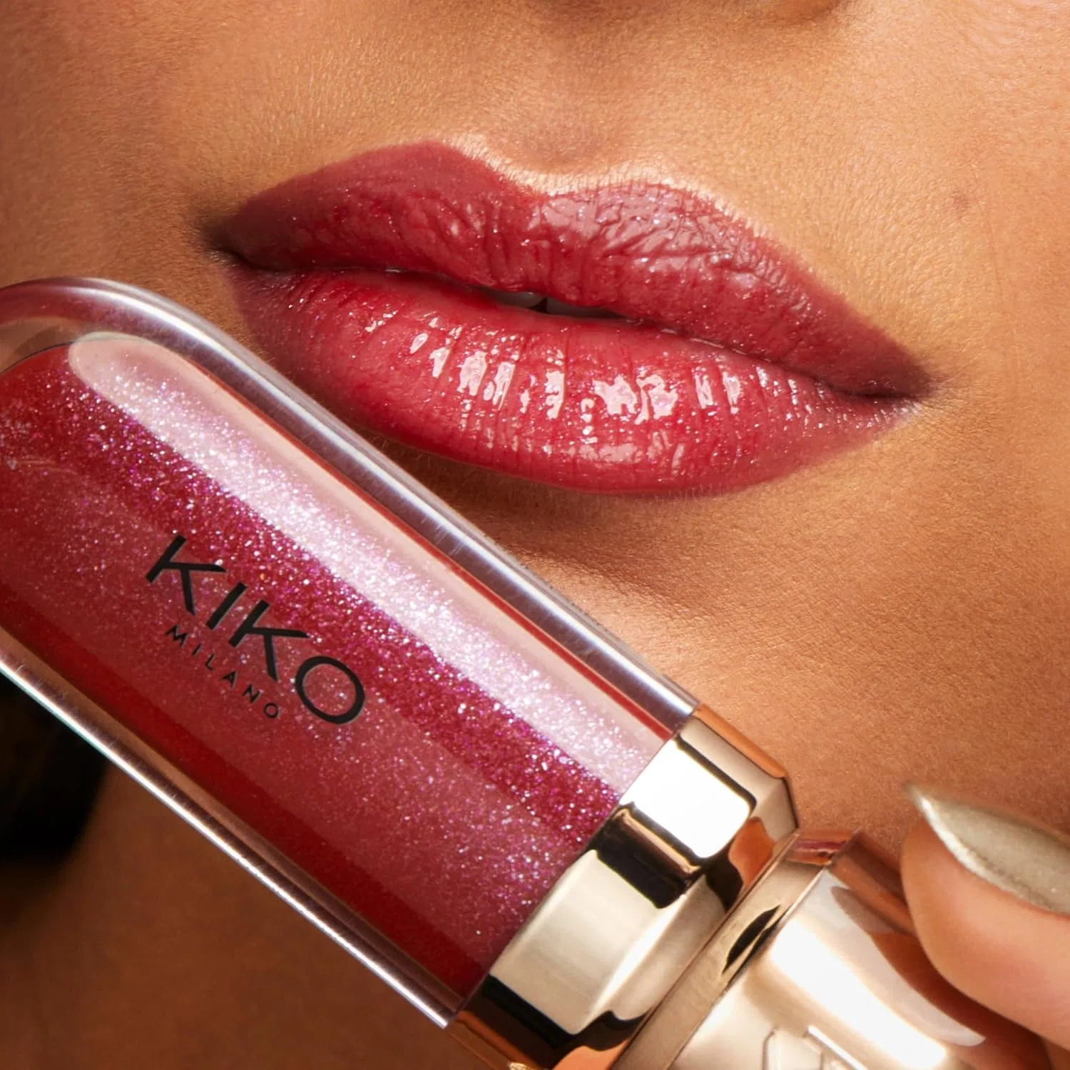 Увлажняющий блеск для губ «3D Hydra Lip Gloss» от KIKO Milano Kiko Milano, 46 Marvellous Mauve — фото 4