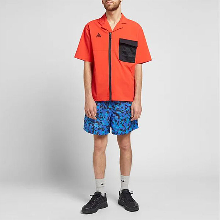 Рубашка ACG мужская красная Nike, красный — фото 3