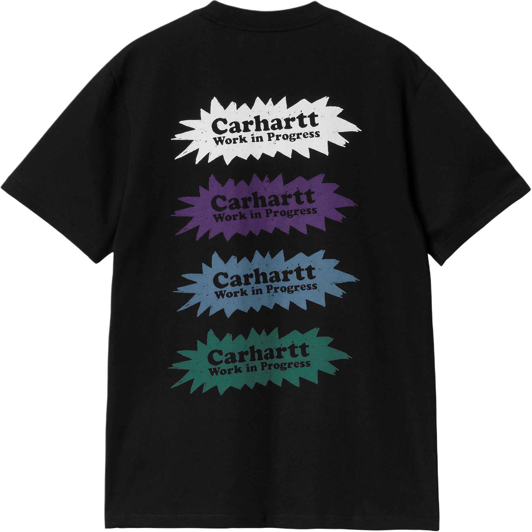 

Carhartt WIP Футболка унисекс черная, Черный, Carhartt WIP Футболка унисекс черная