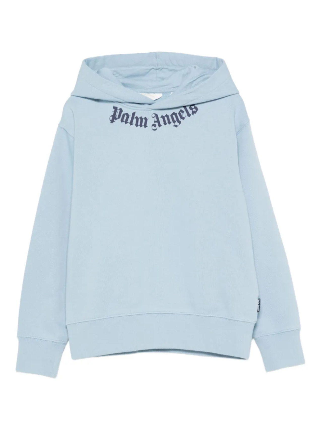 

Толстовка с капюшоном и логотипом Palm Angels Kids, синий